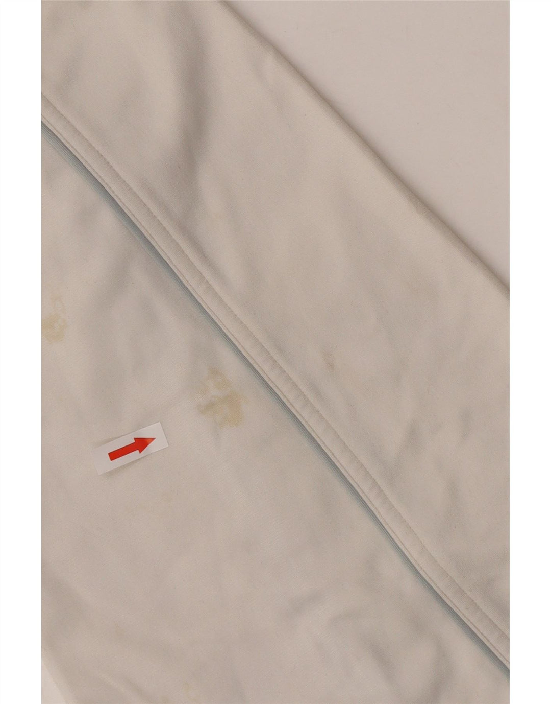 ADIDAS Veste de survêtement pour homme UK 42/44 Large Blanc Polyester