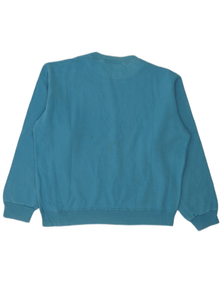 Diesel Sweat-shirt pour homme en coton bleu Taille L