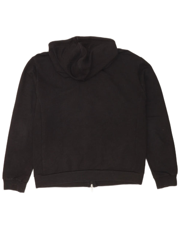 Armani Jeans Pull à capuche zippé pour homme 2XL en coton noir