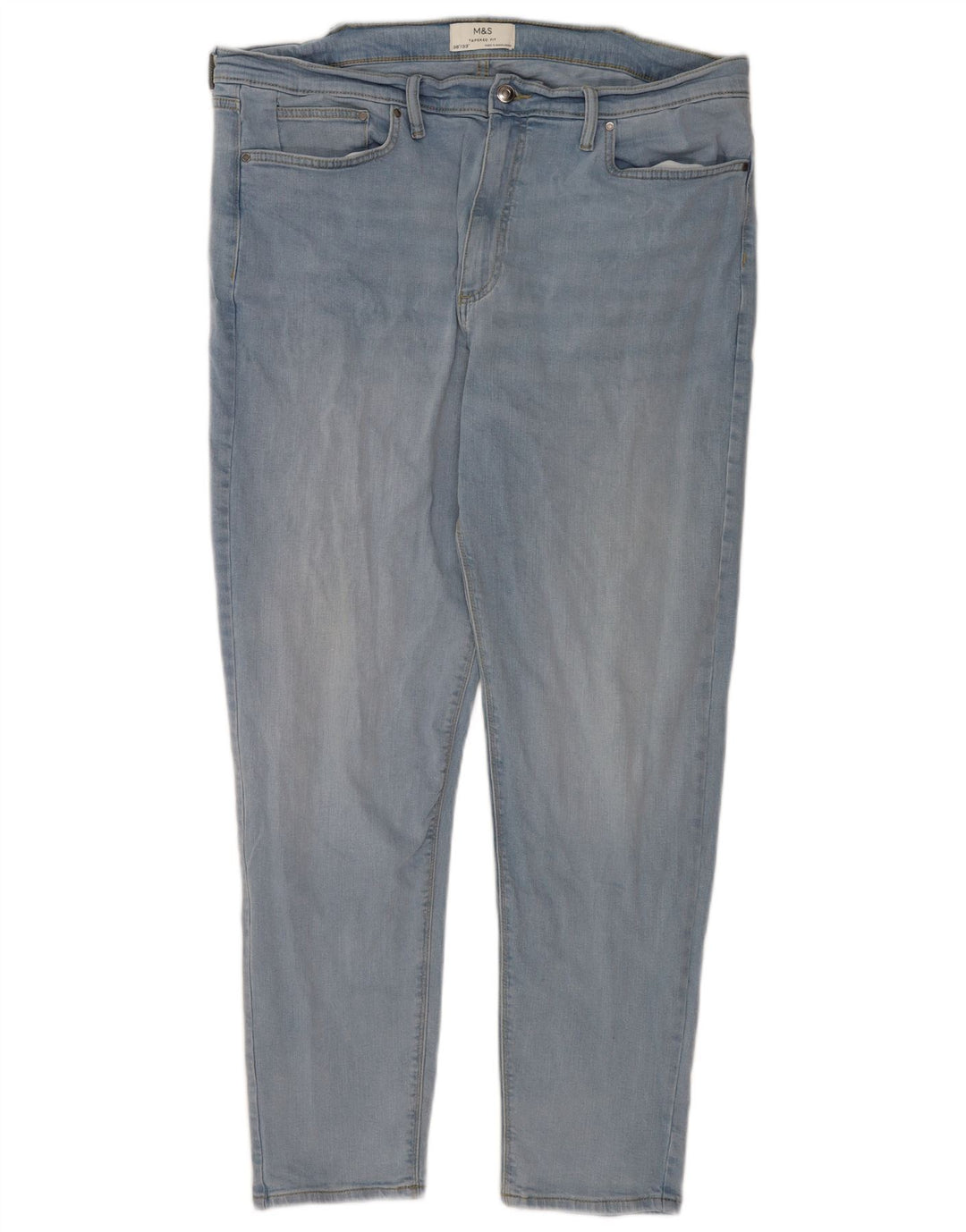 Marks & Spencer Jean fuselé homme W38 L30 bleu coton