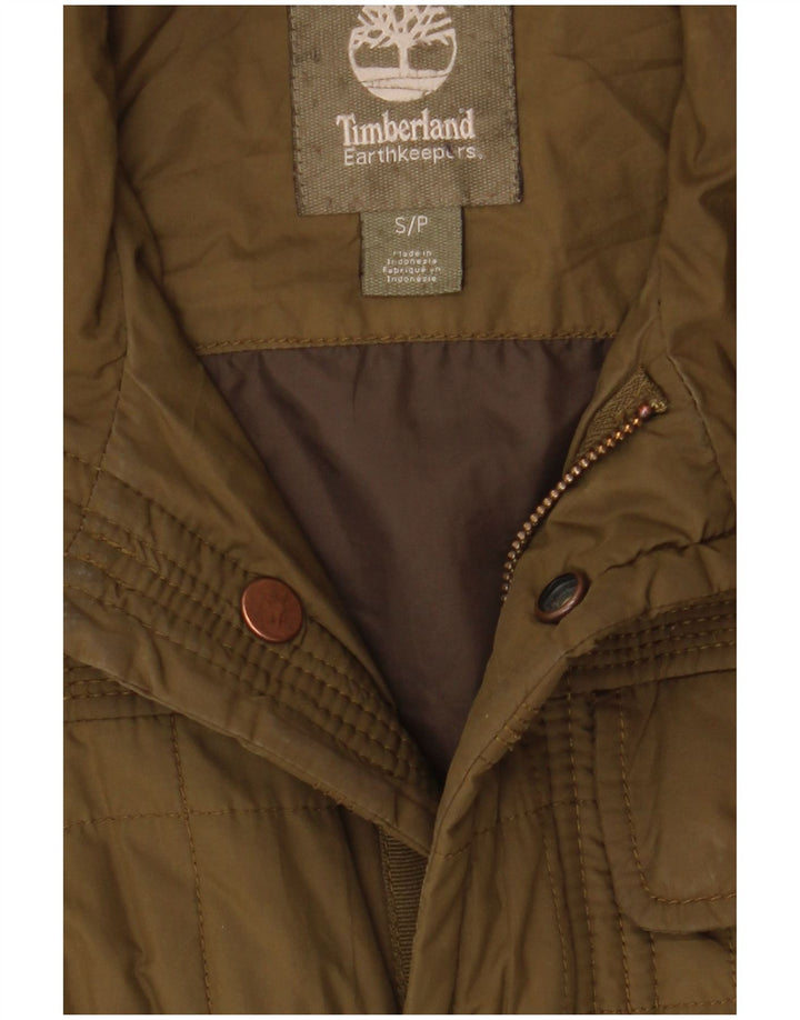 Timberland Veste utilitaire pour homme UK 36 Petit Kaki Polyester
