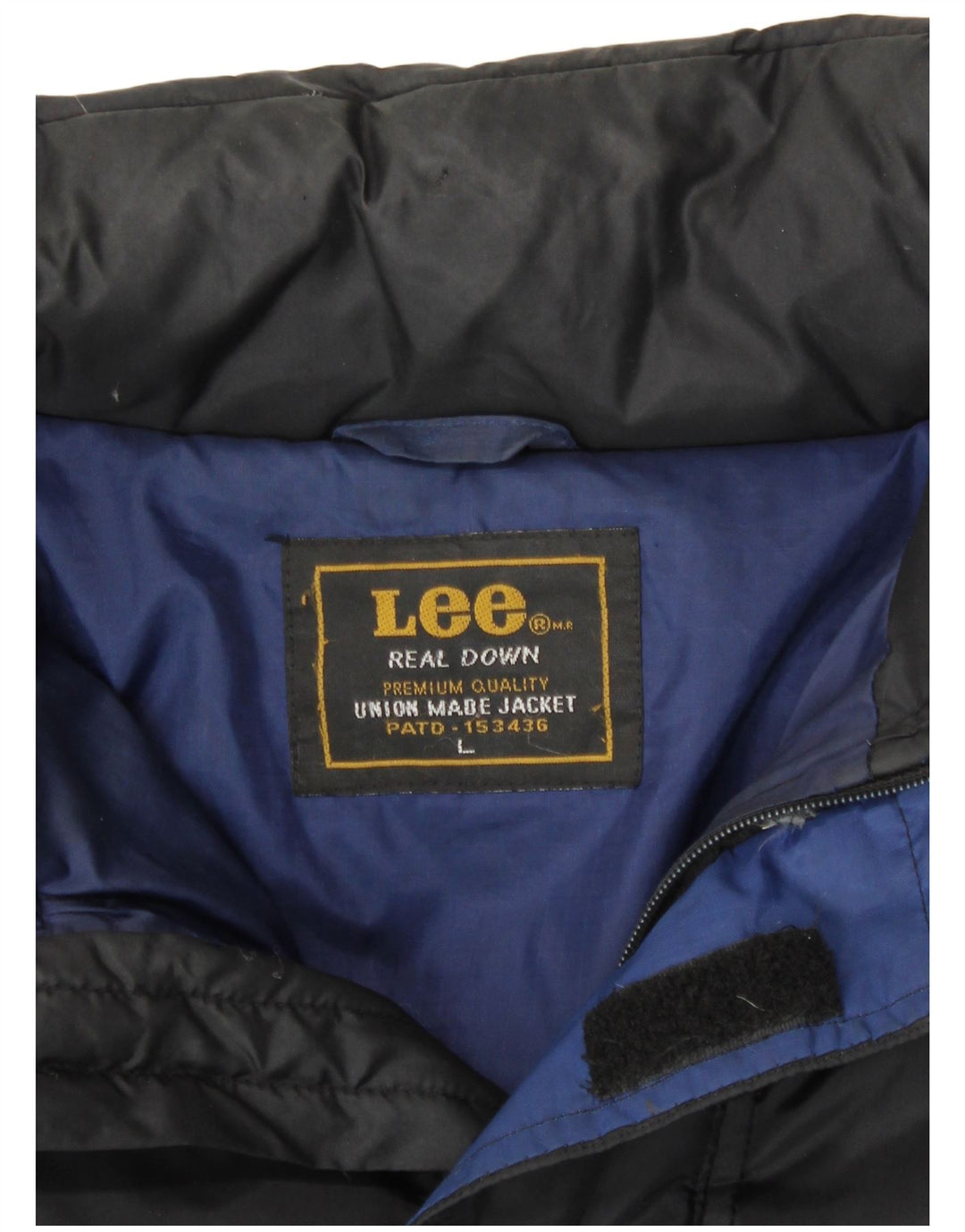 Lee Veste matelassée pour homme UK 40 Large Noir Polyester