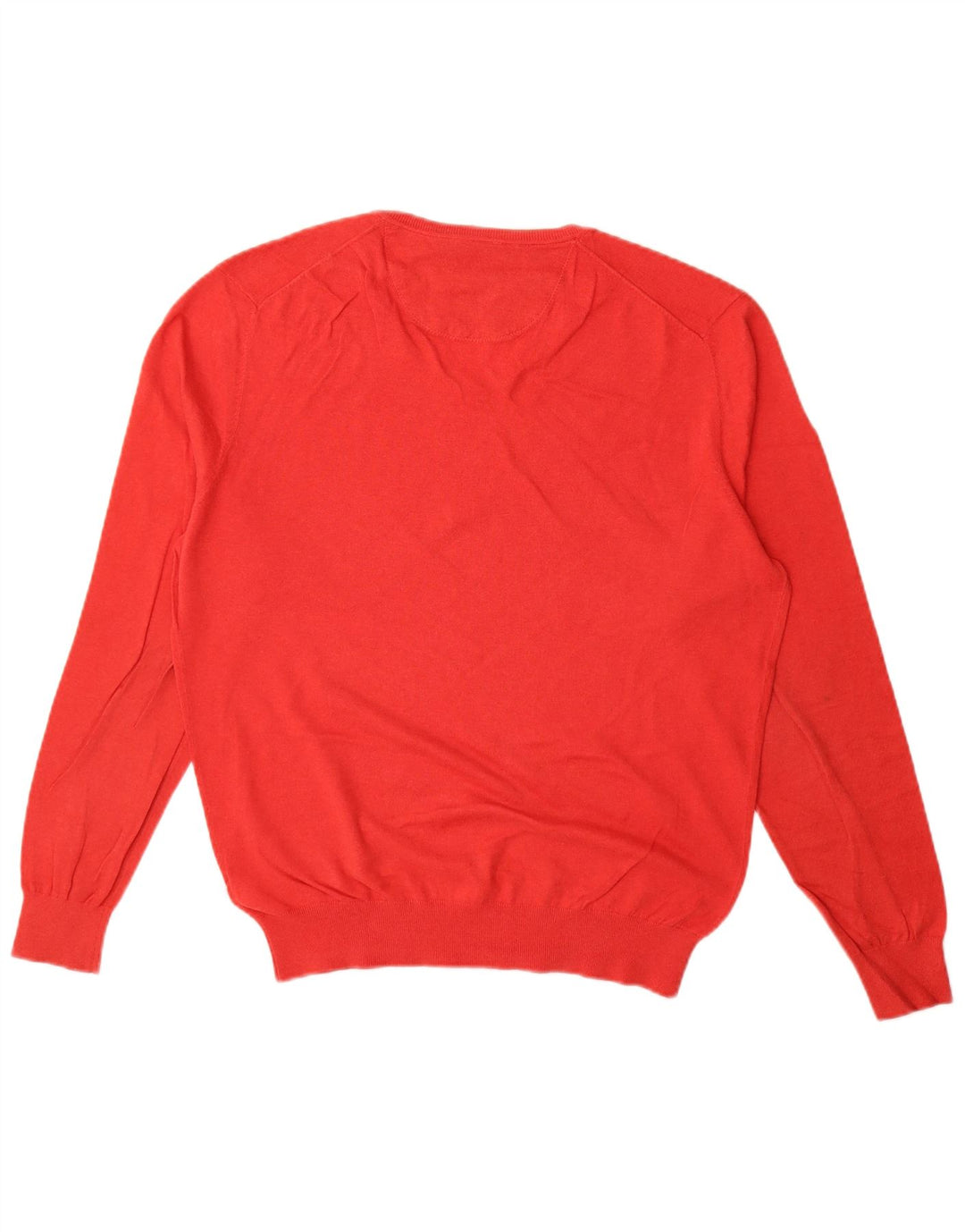 MASSIMO DUTTI Pull col V Homme Grand Rouge Cachemire