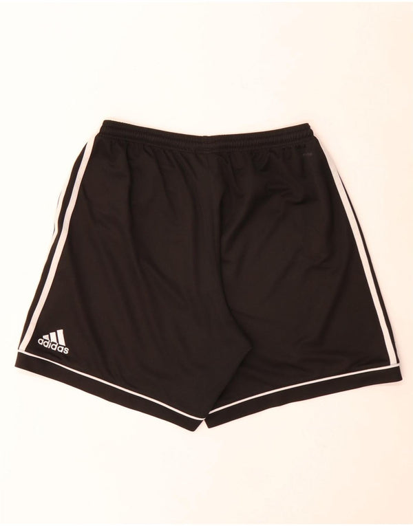 Adidas Short de sport Climalite pour homme, grand, noir, polyester