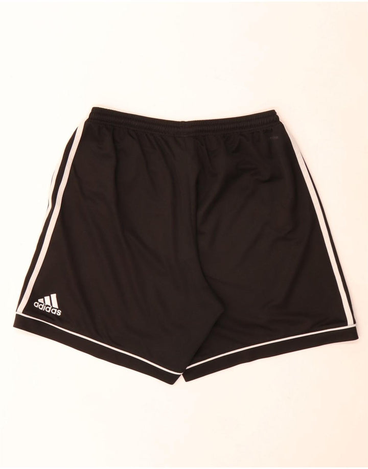 Adidas Short de sport Climalite pour homme, grand, noir, polyester