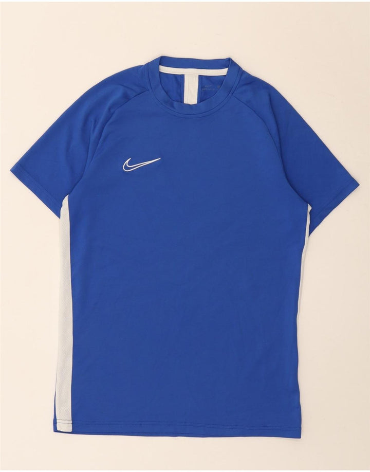 Nike T-Shirt Homme Bleu Moyen Colourblock