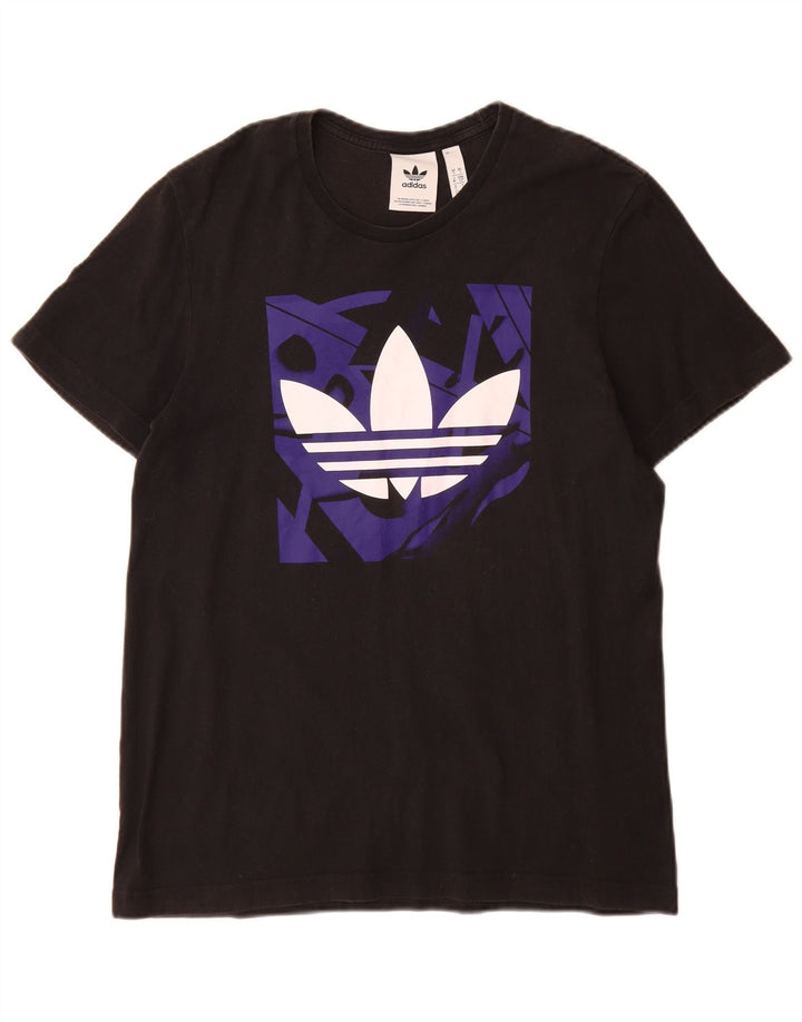 Adidas T-shirt graphique pour homme, petit, noir