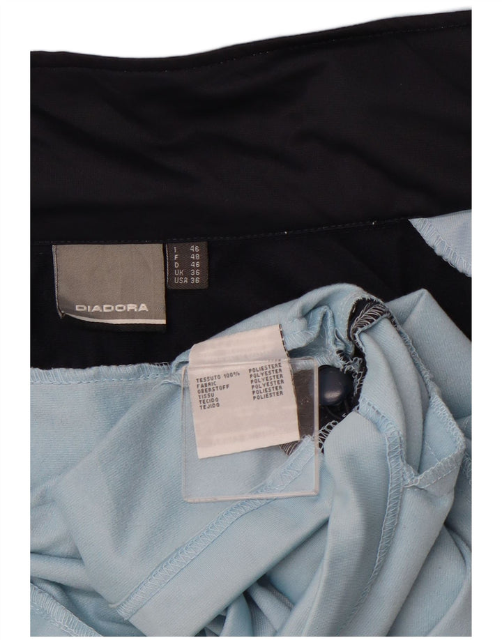 DIADORA Veste de survêtement pour homme UK 36 Petit Bleu Colorblock Polyester