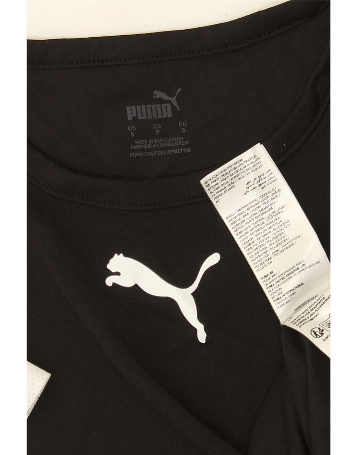 Puma T-Shirt Homme Haut Petit Noir Colorblock Polyester