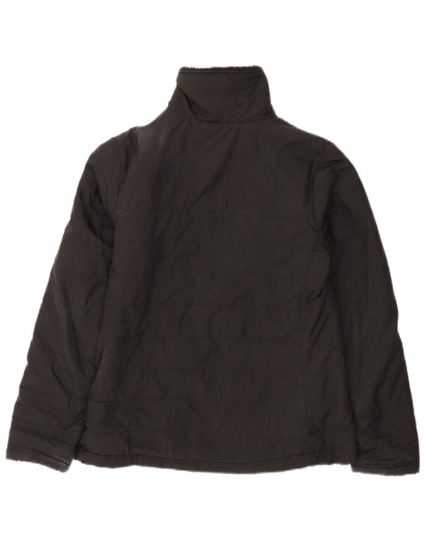 The North Face Veste matelassée réversible pour femme UK 14 Medium Noir Polyester