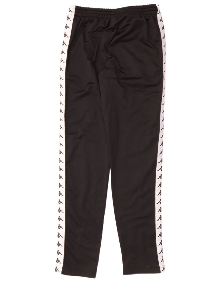 Kappa Survêtement complet graphique pour femme UK 10 Small Black Colourblock