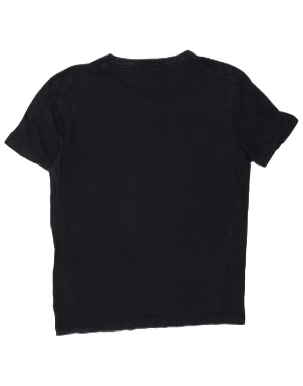 Cos T-Shirt Homme Haut Petit Lin Bleu Marine