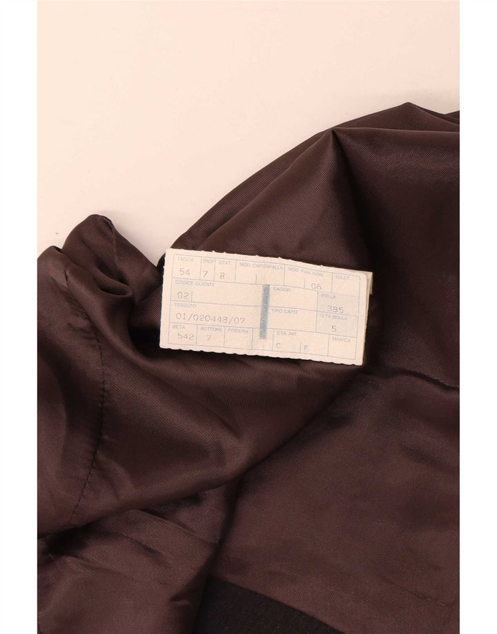 gilet homme vintage IT 54 XL laine noire