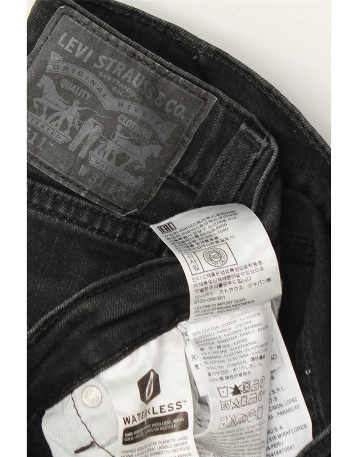 Levi's Jean Slim 511 Homme W31 L32 Gris Coton