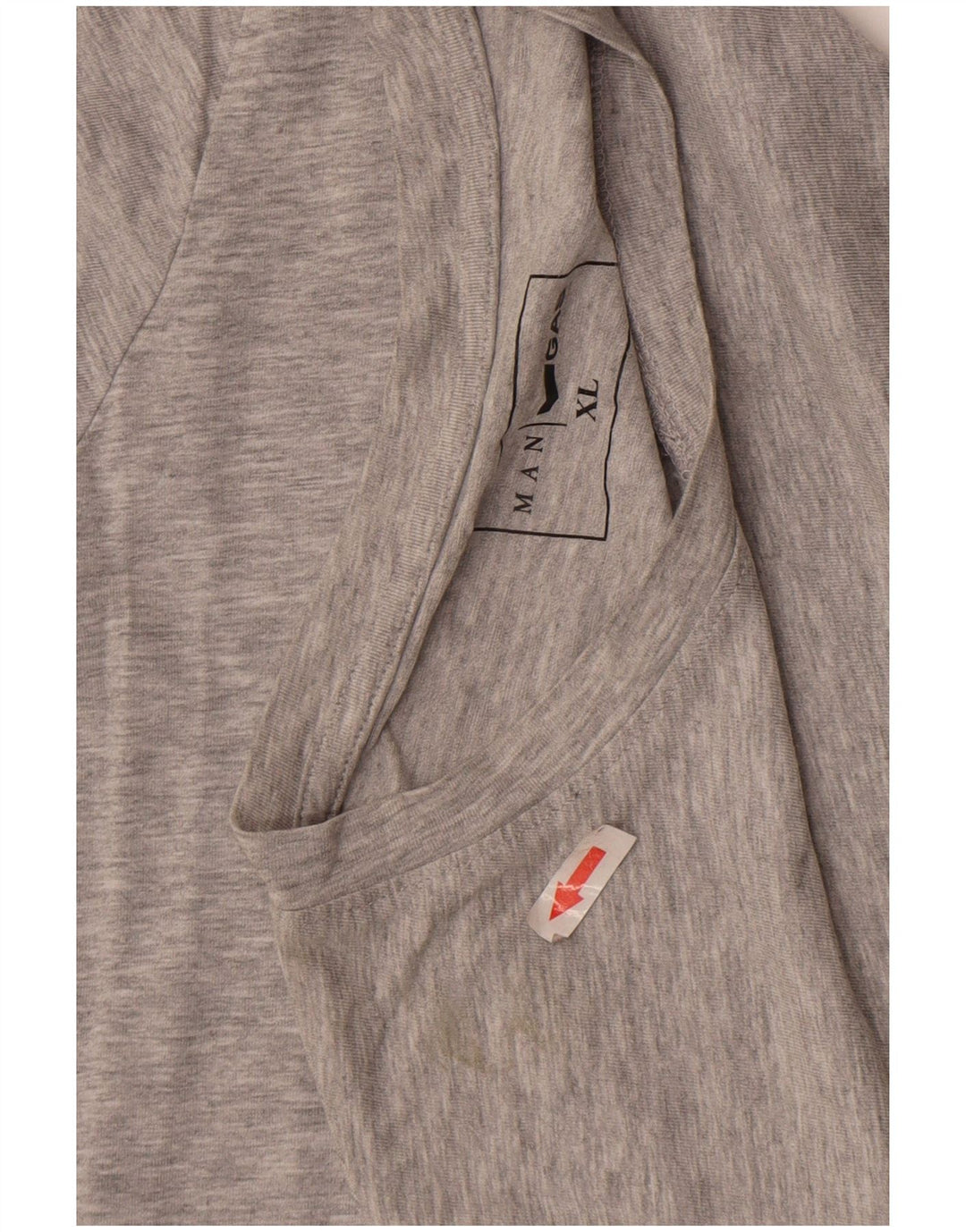 Gas T-Shirt Homme Top XL Gris Coton