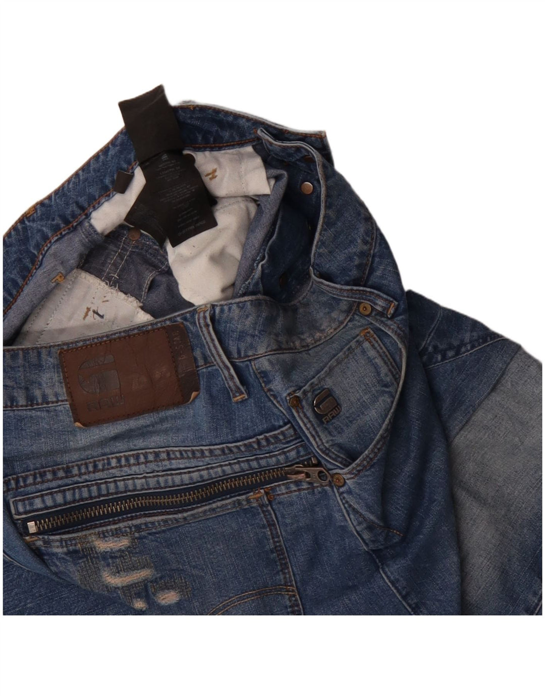 G-Star Jean Slim Banana Homme W33 L34 Bleu Coton