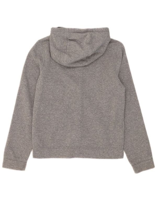 Nike Garçon Zip Sweat à capuche 10-11 ans Gris moyen Colourblock Coton