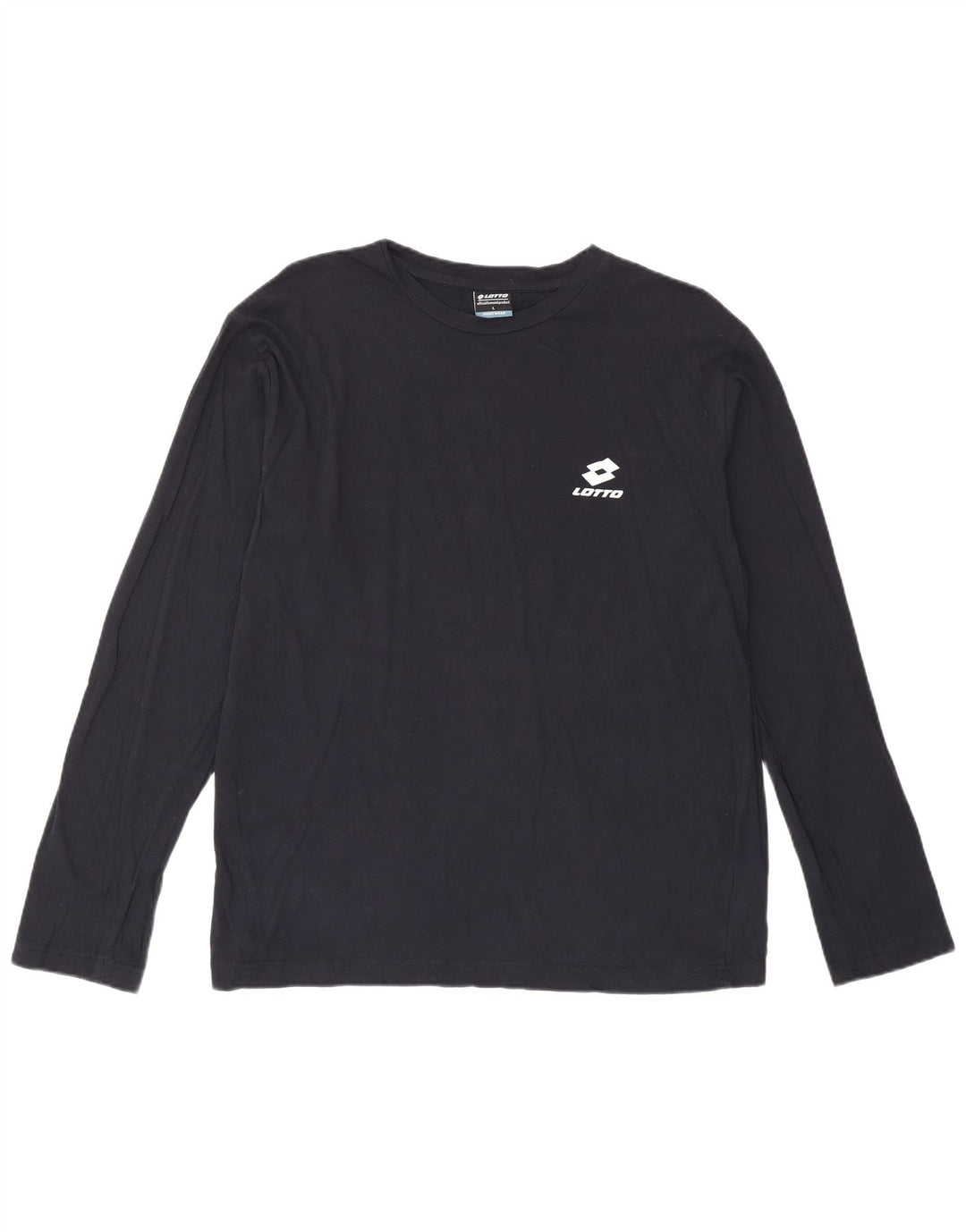 Lotto Haut Homme Manches Longues Grand Bleu Marine Coton