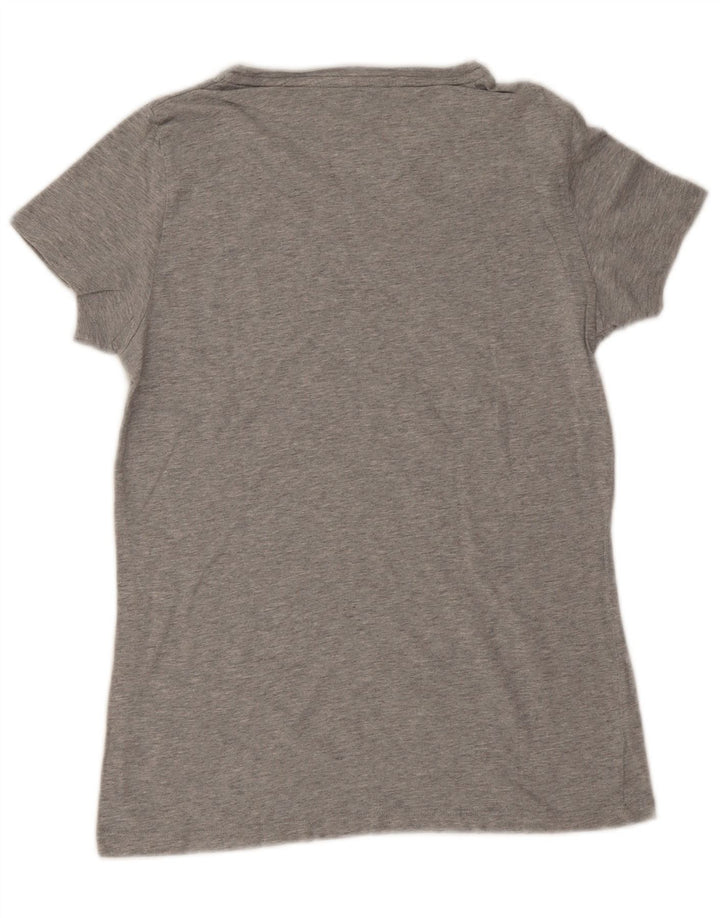 Gant T-Shirt Graphique Homme Petit Gris Moucheté Coton