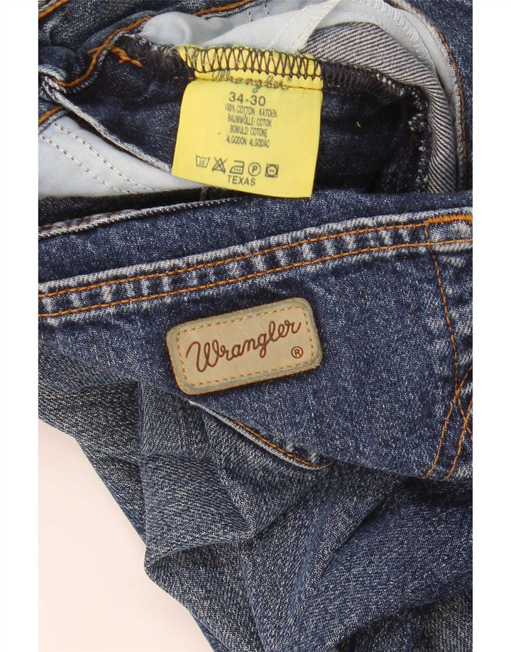 Wrangler Jean droit homme W34 L30 bleu coton