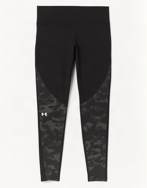 Under Armour Legging Cold Gear Femme UK 44 Medium Noir Camouflage