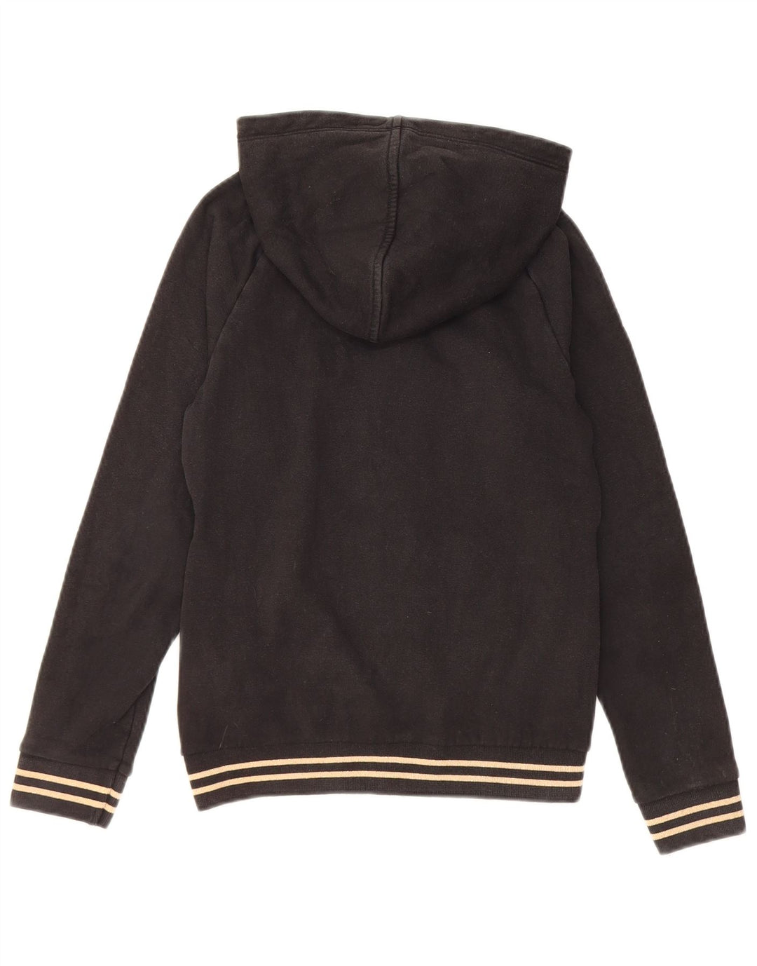 PUMA Pull à capuche zippé garçon 11-12 ans Noir Coton