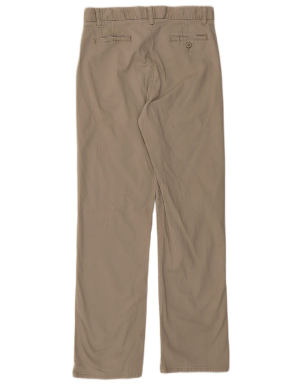 Izod Pantalon Chino Slim Garçon 15-16 ans W26 L29 Coton Beige
