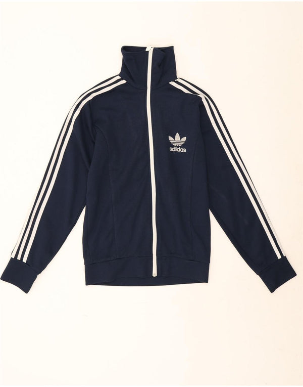 Adidas Hommes Survêtement Top Veste XS Bleu Marine Coton