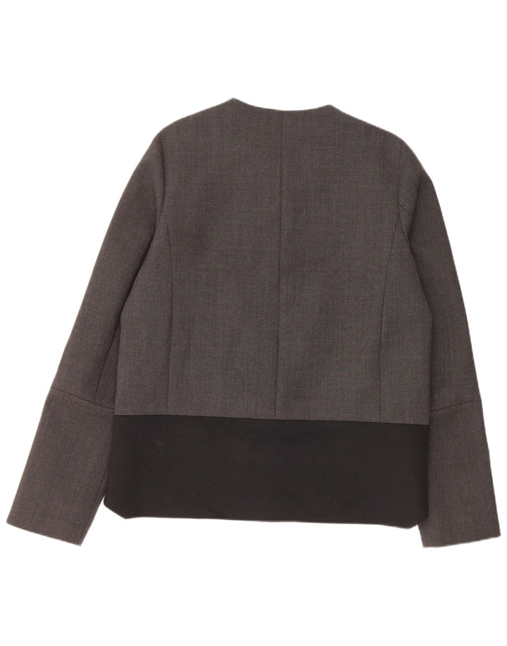 Cos Veste Blazer Oversize Femme EU 36 Petit Gris Colorblock