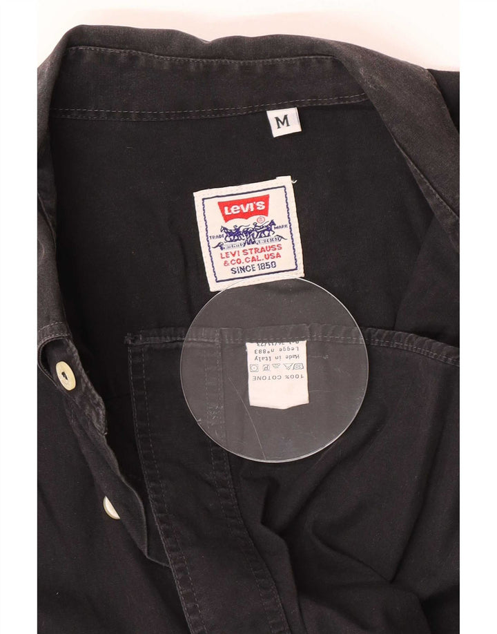 Levi's Chemise Homme Noir Moyen Coton