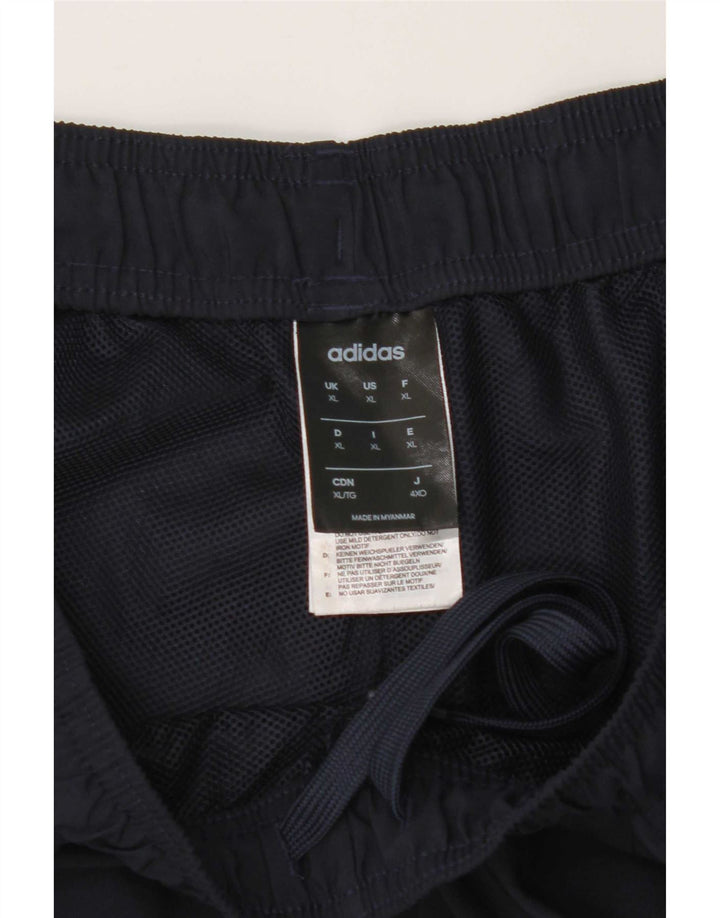 Adidas Short de sport pour homme XL Bleu marine Polyester