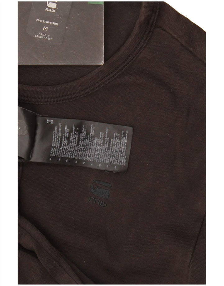 G-STAR T-Shirt Homme Noir Moyen Coton
