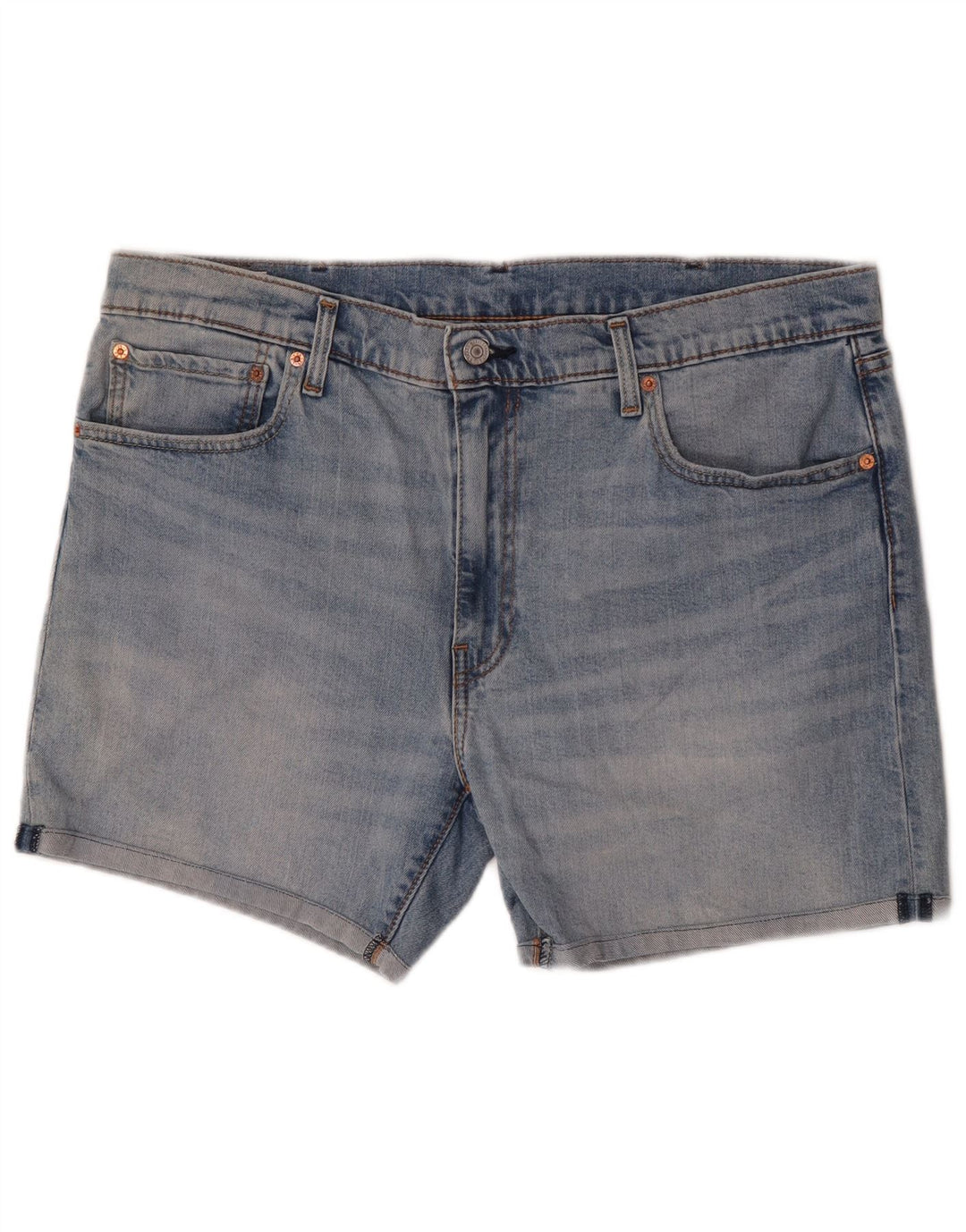 Levi's Short en Jean 412 W38 XL Homme Bleu Coton