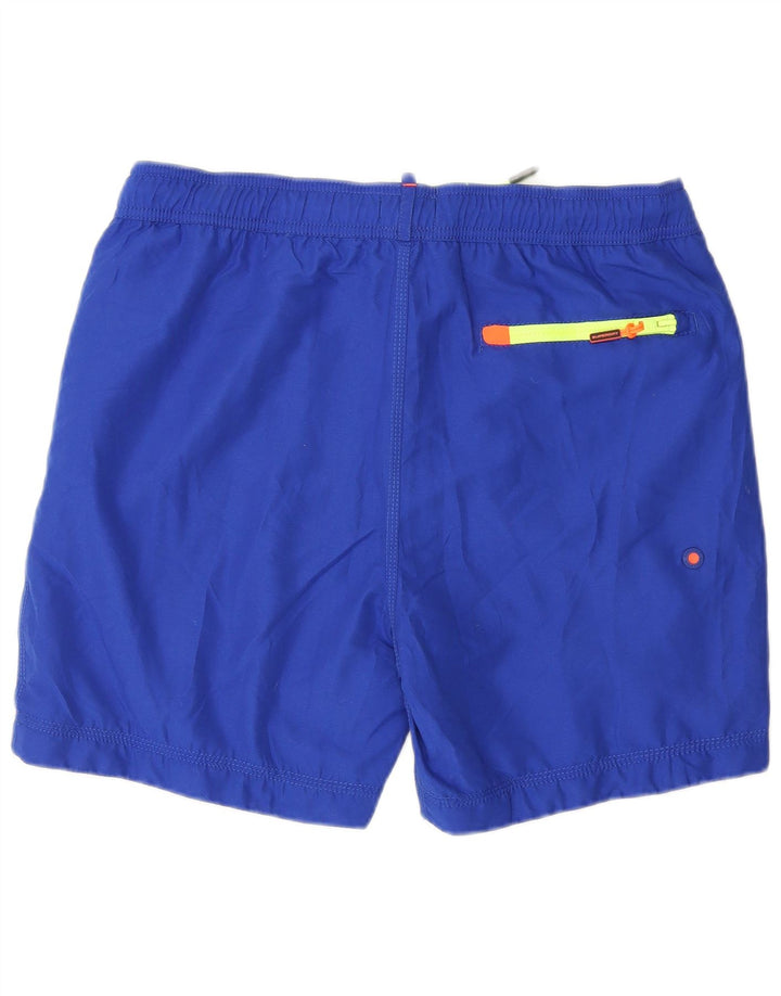 SUPERDRY Short de Bain Graphique Homme Grand Bleu Polyester