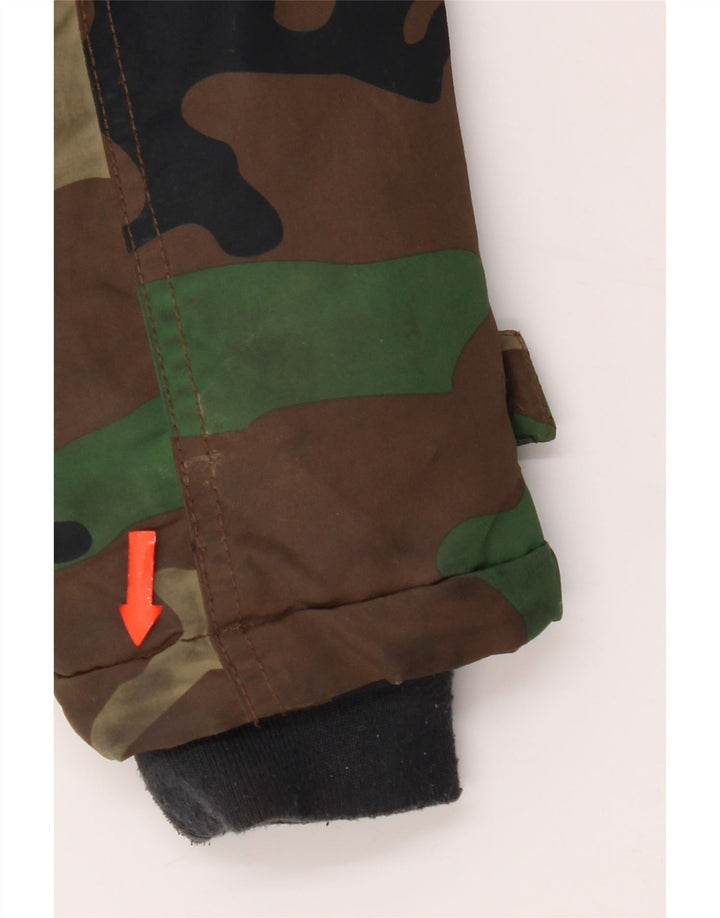 Parka à capuche Zara garçon 13-14 ans camouflage multicolore