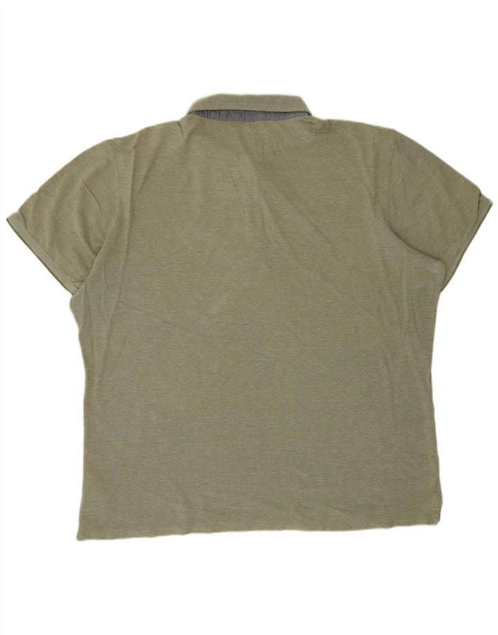 TIMBERLAND Polo Slim Fit Homme 3XL Vert Coton