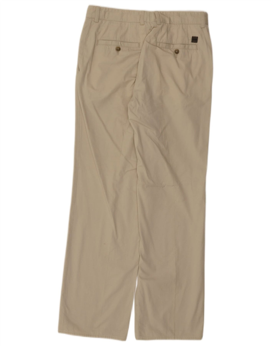HUGO BOSS Pantalon de costume droit Chuck pour homme IT 48 Medium W30 L31 Beige