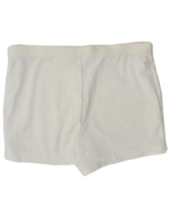 FILA Short Chino Homme IT 50 Large W34 Blanc Polyester