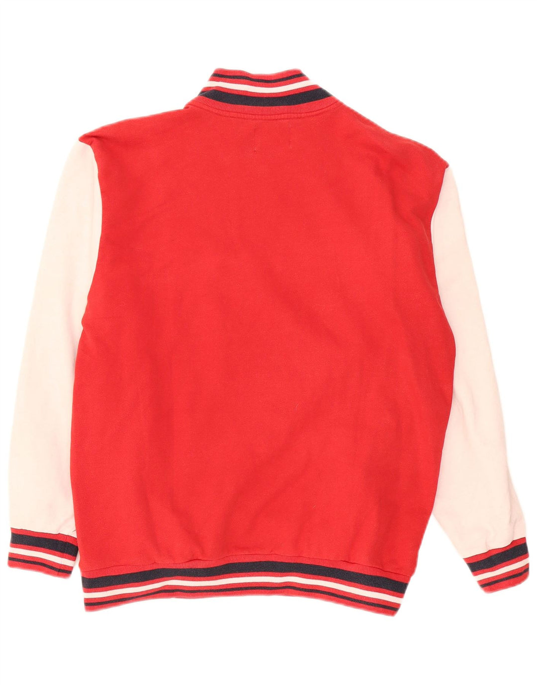 Sergio Tacchini Sweat-shirt graphique pour hommes, grand color block rouge