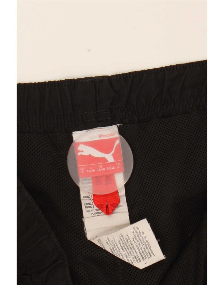 Puma Pantalon de survêtement pour homme Taille S Noir Polyester