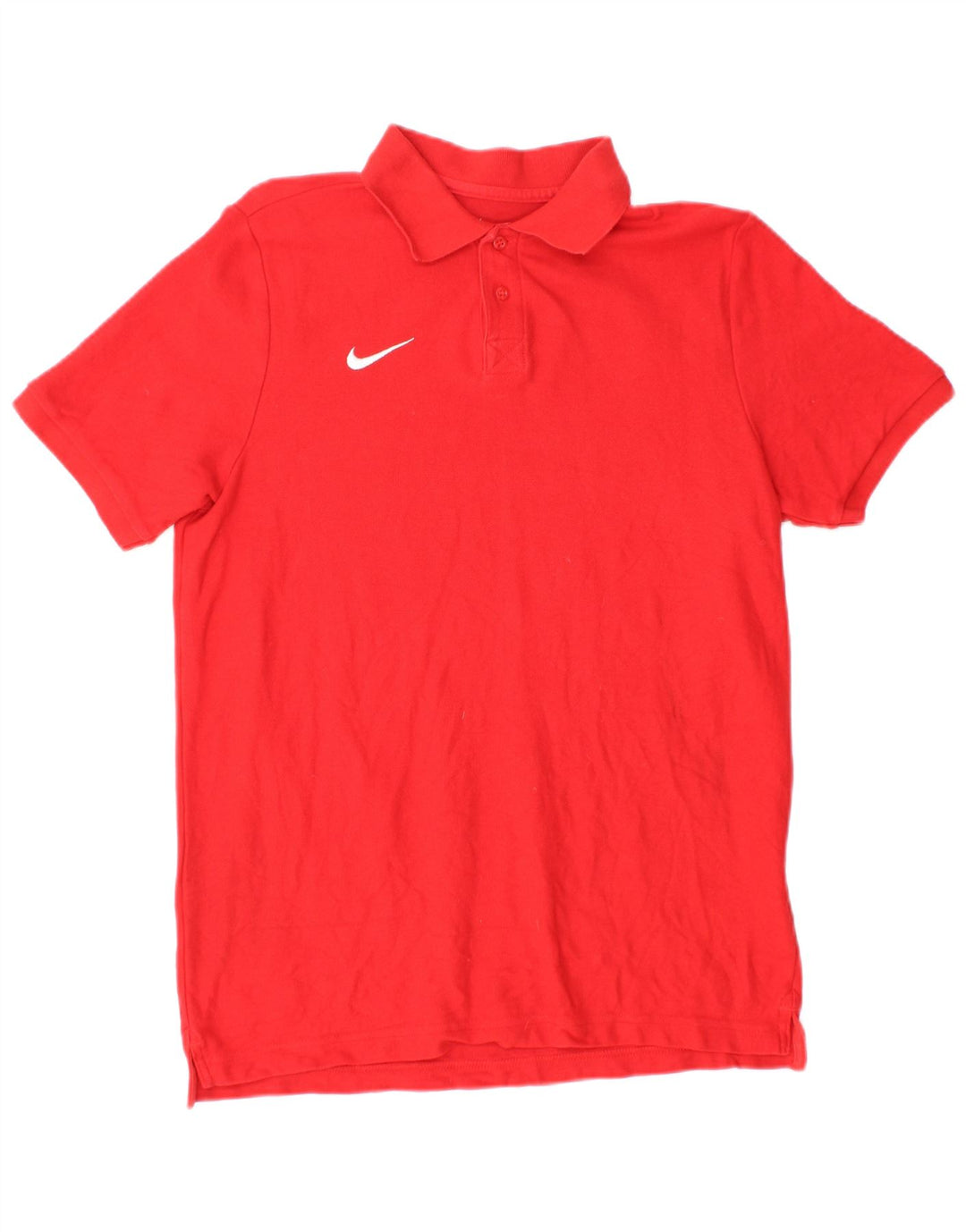 NIKE Polo Garçon 13-14 ans XL Rouge Coton