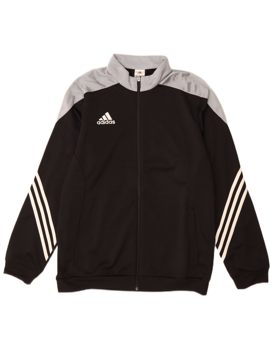ADIDAS Veste de survêtement pour homme Large Noir Colorblock Polyester