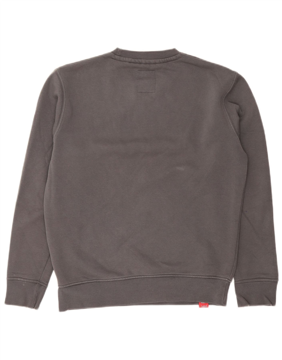 Alpha Industries Sweat-shirt graphique pour homme Petit gris Coton