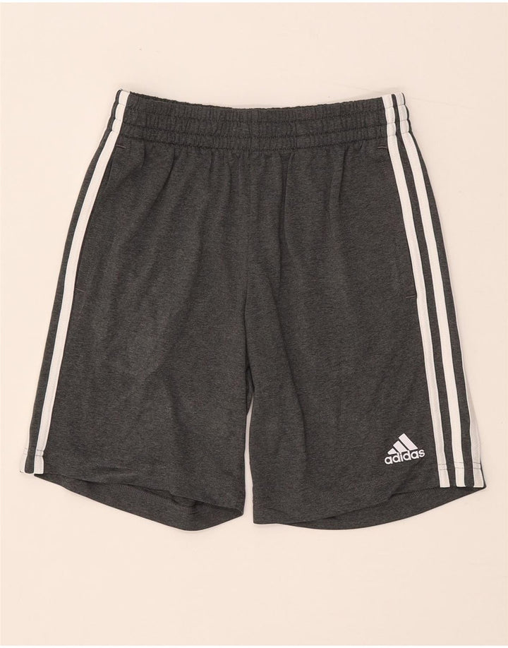 Adidas Short de sport garçon 11-12 ans Gris Polyester