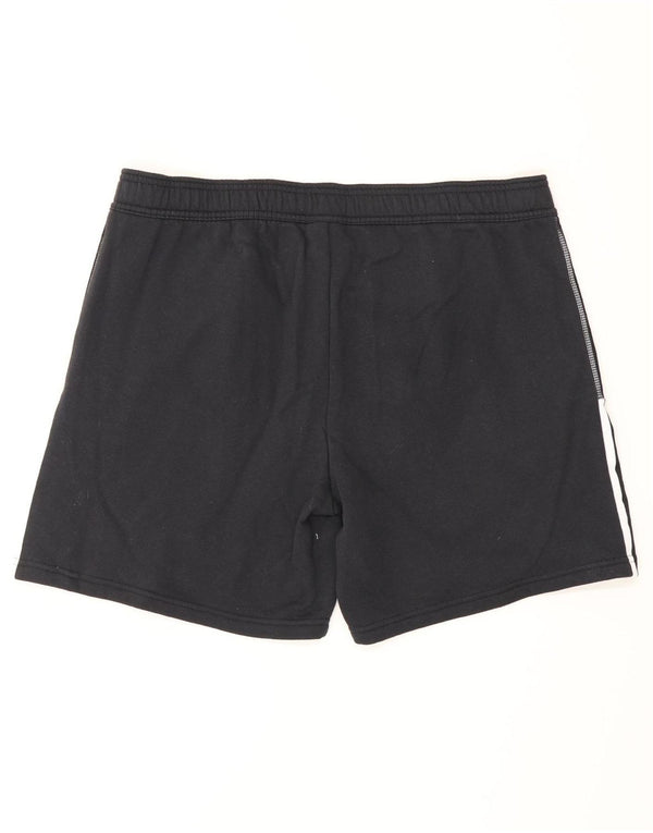 Adidas Womens Sport Shorts UK 20/22 XL  Black Cotton