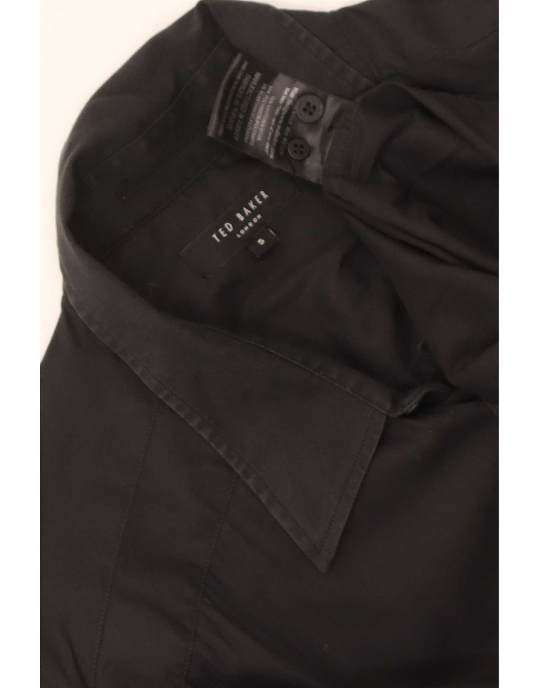 Ted Baker Chemise Homme Taille 5 XL Coton Noir