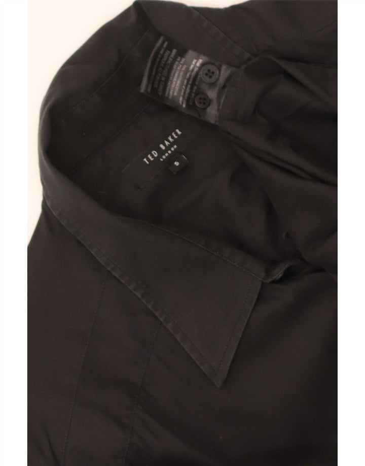 Ted Baker Chemise Homme Taille 5 XL Coton Noir