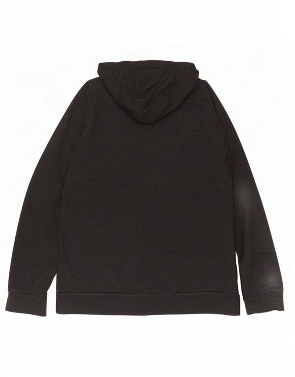 Nike Dri Fit Zip Sweat à capuche XL Gris Viscose
