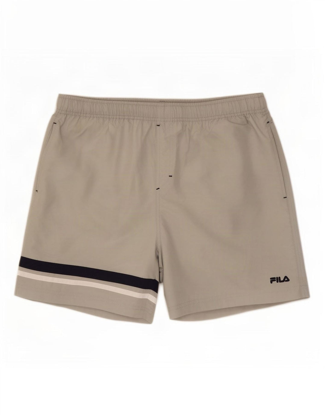 Fila Short de Bain Homme XL Gris Colorblock Polyester