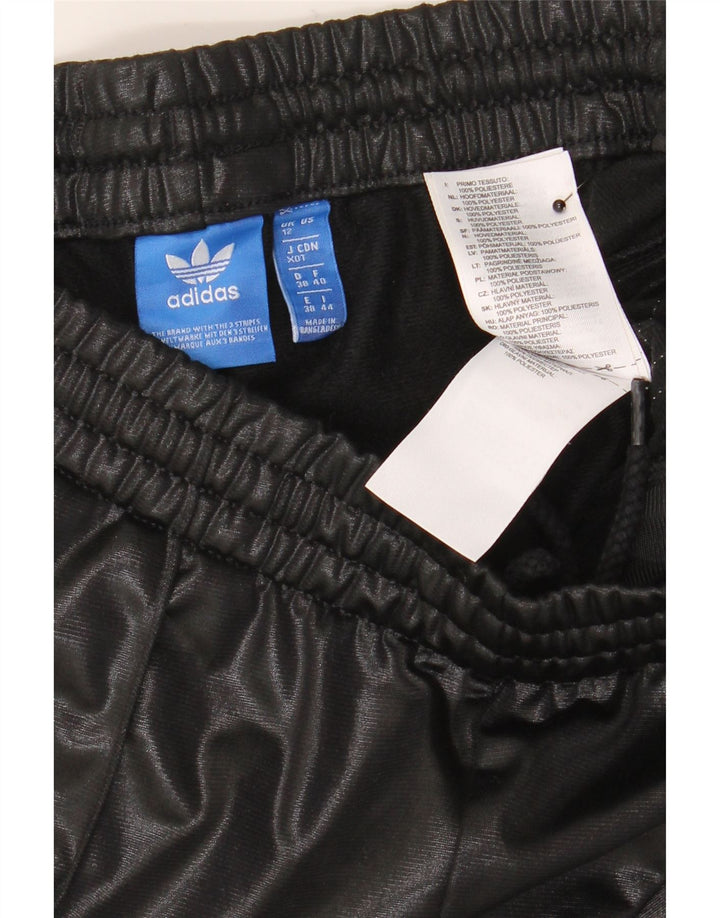 Adidas Pantalon de survêtement pour femme UK 12 Medium Noir Polyester